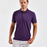 Mens polycotton blend polo