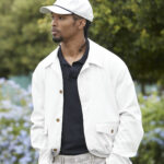 Rope detail golf cap