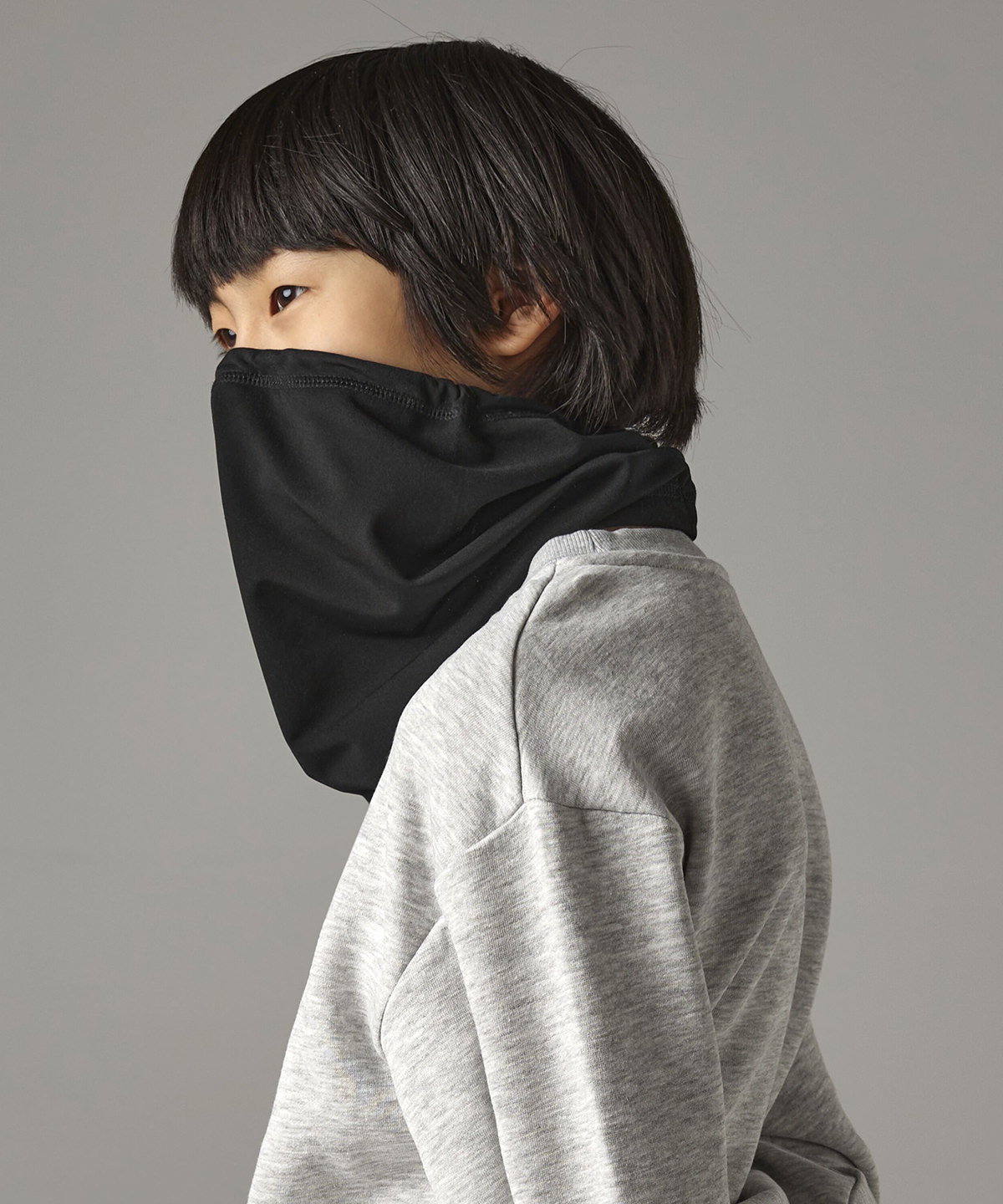 Junior softshell sports tech neck warmer 1 Junior softshell sports tech neck warmer