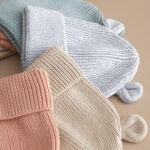 Organic baby bear beanie