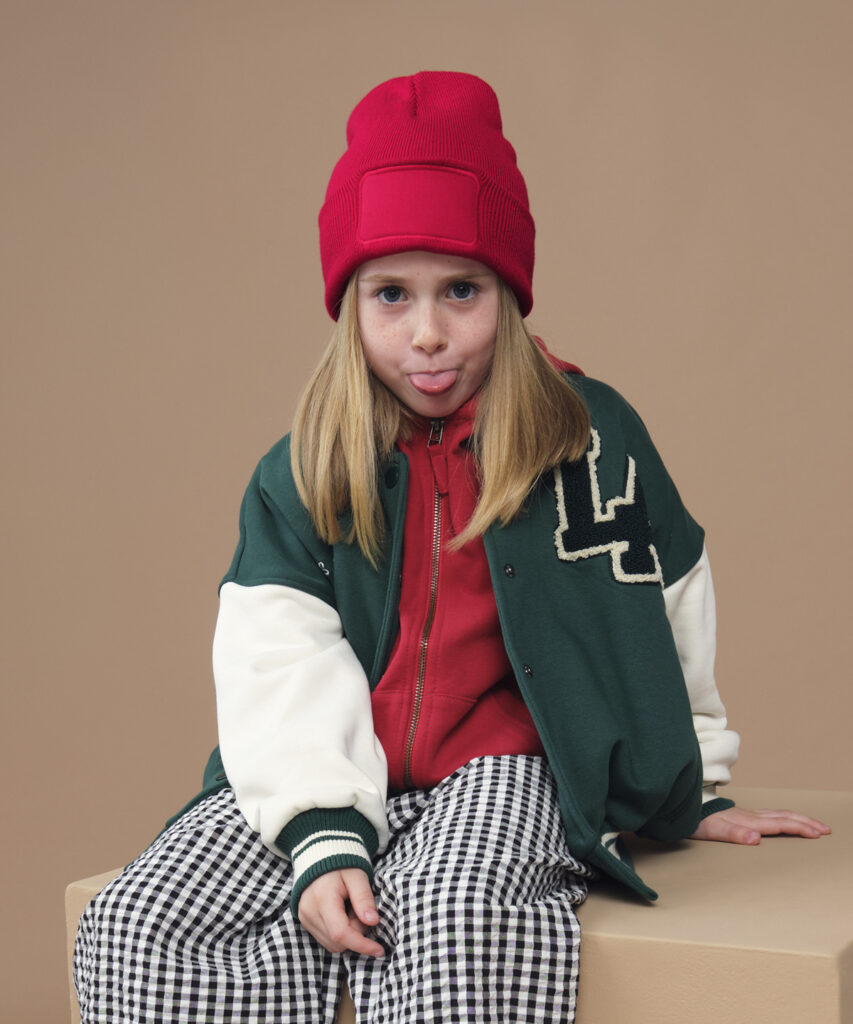 Kids original patch beanie