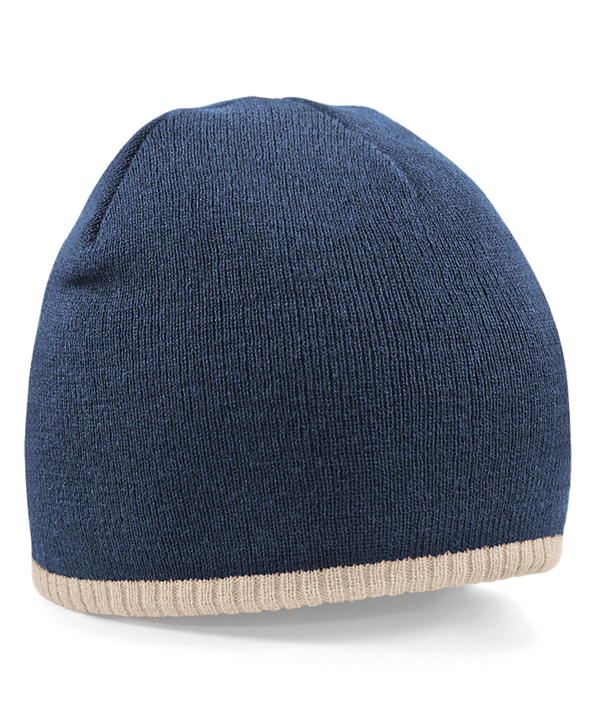 Two-tone pull-on beanie 1 Two-tone pull-on beanie
