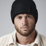 Removable patch Thinsulate beanie