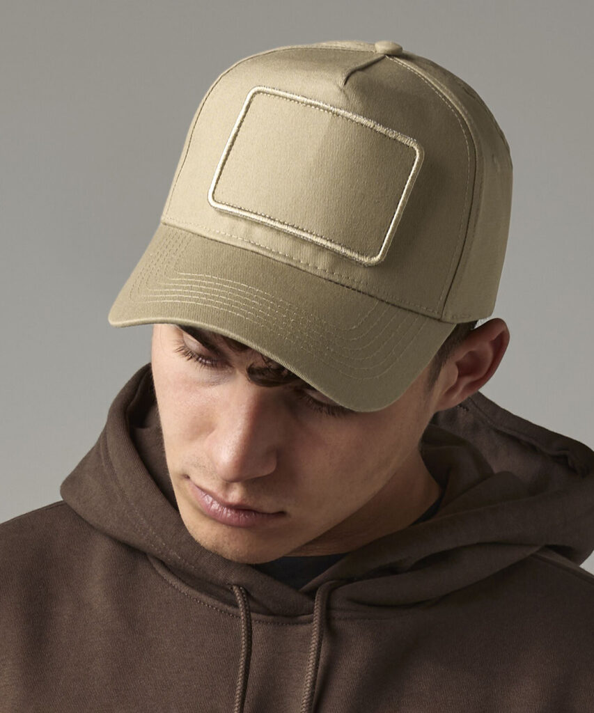 Removable patch 5-panel cap
