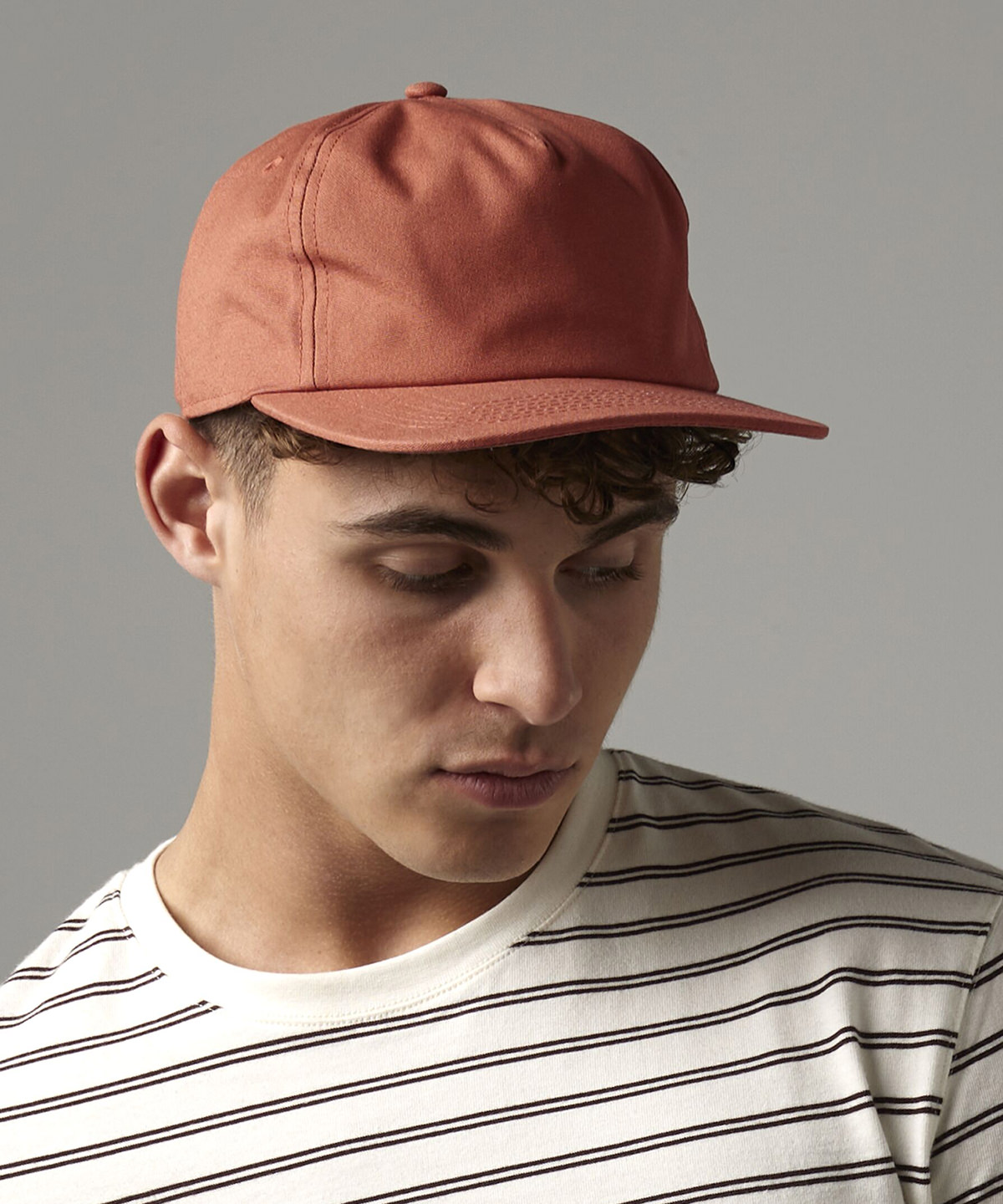 Organic cotton unstructured 5-panel cap 1 Organic cotton unstructured 5-panel cap