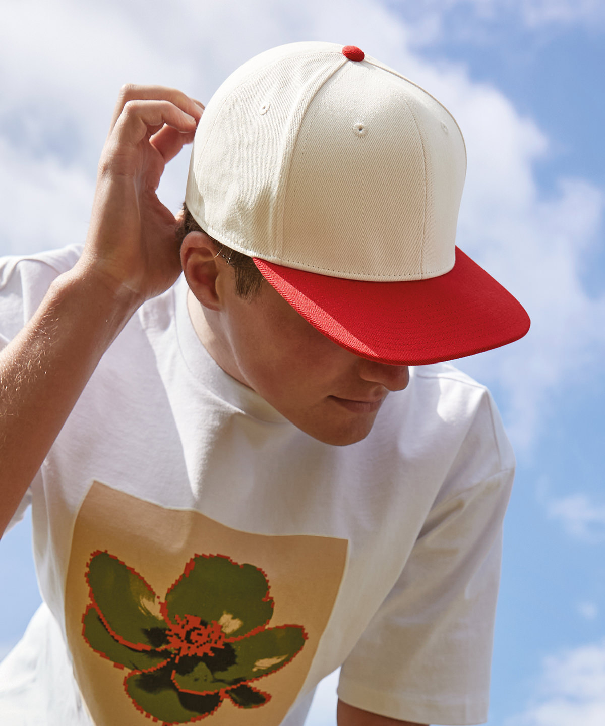 Contrast flat peak 6-panel cap 1 Contrast flat peak 6-panel cap