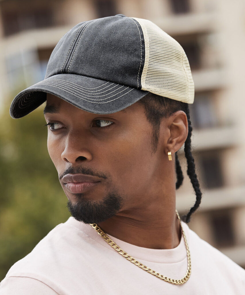 6-panel vintage trucker