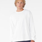 Unisex heavy boxy long sleeve tee