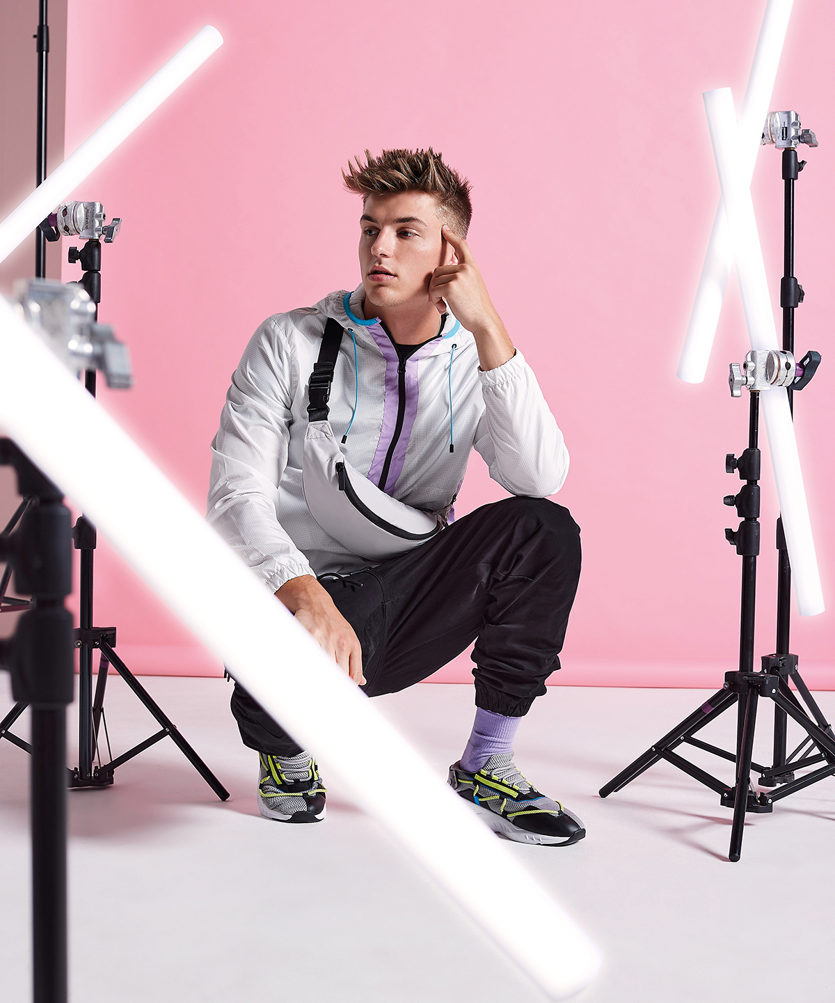 Reflective belt bag 1 Reflective belt bag