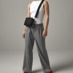 Matte PU cross-body bag