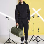 Vintage canvas barrel bag