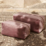Velvet toiletry/accessory case