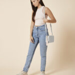 Boutique structured cross body bag