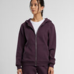 Womens fluffy zip hoodie