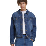 Heavy ounce boxy denim jacket