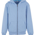 Kids fluffy zip hoodie