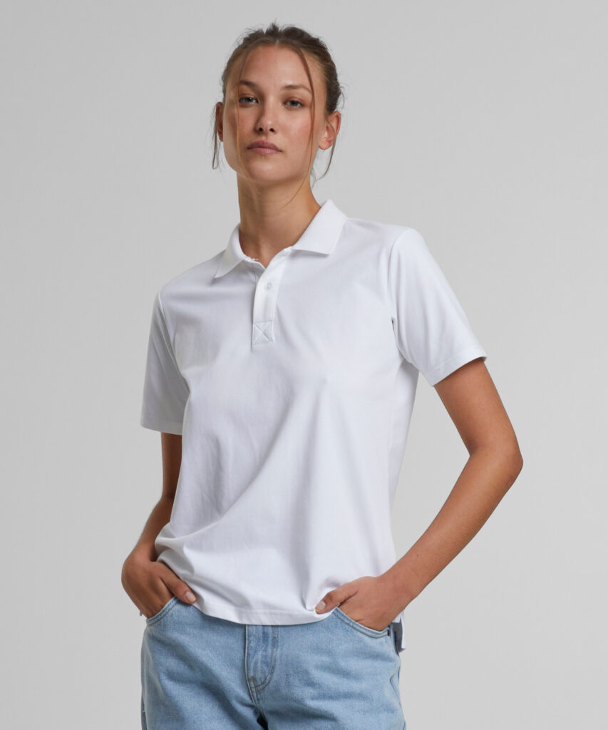 Womens Sorona polo tee