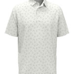 All-over large chev printed polo