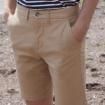 Stretch chino shorts