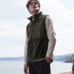 Recycled sherpa gilet