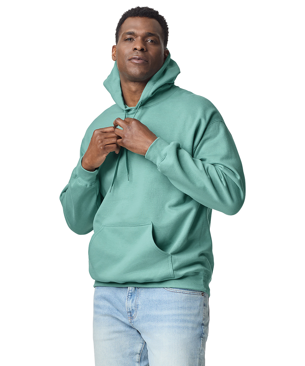 Softstyle midweight fleece adult hoodie 1 Softstyle midweight fleece adult hoodie