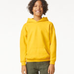 Softstyle midweight fleece youth hoodie