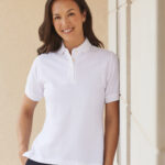 Women's classic cotton piqué polo shirt