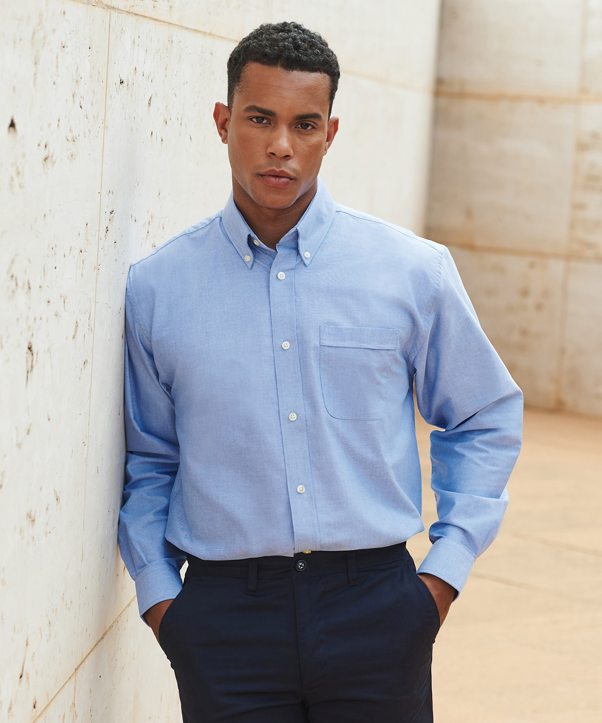Long sleeve classic Oxford shirt 1 Long sleeve classic Oxford shirt