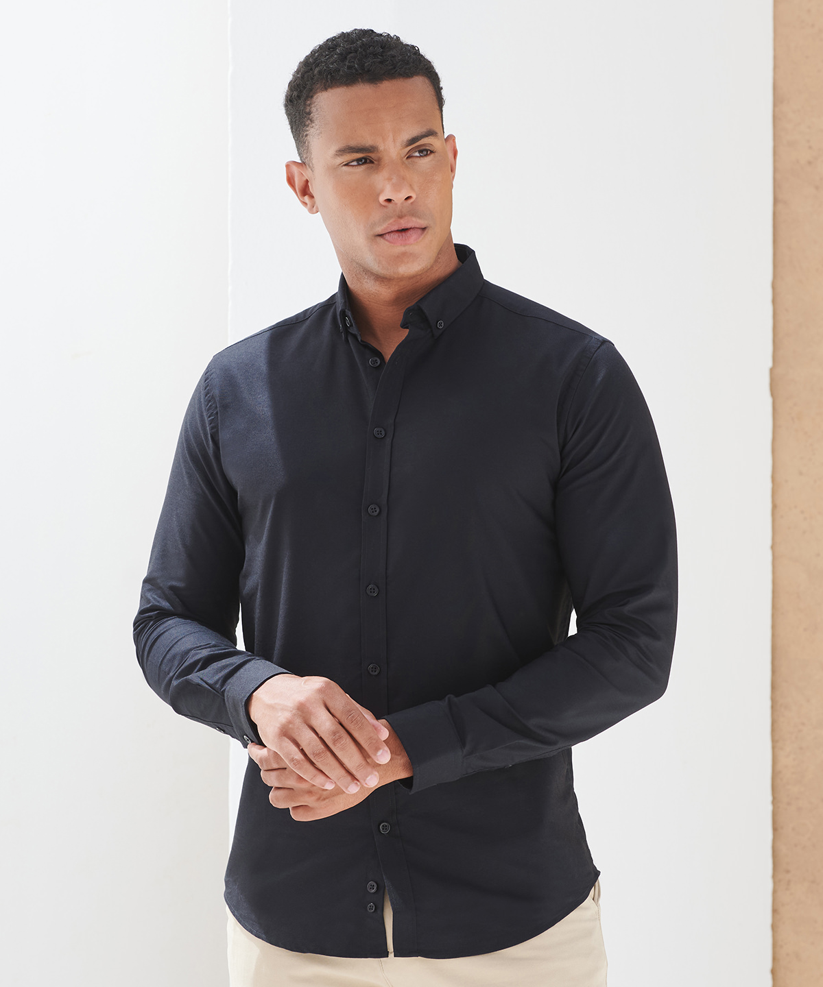 Modern long sleeve Oxford shirt 1 Modern long sleeve Oxford shirt