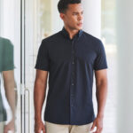 Short sleeve cotton-feel Coolplus® shirt