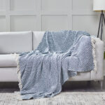 Oxford recycled throw