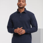 Heavy-duty collar sweatshirt