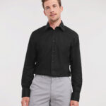 Long sleeve easycare tailored Oxford shirt