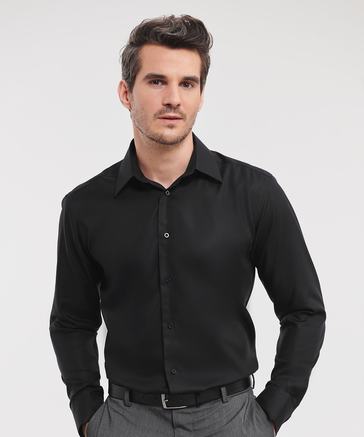 Long sleeve tailored ultimate non-iron shirt 1 Long sleeve tailored ultimate non-iron shirt