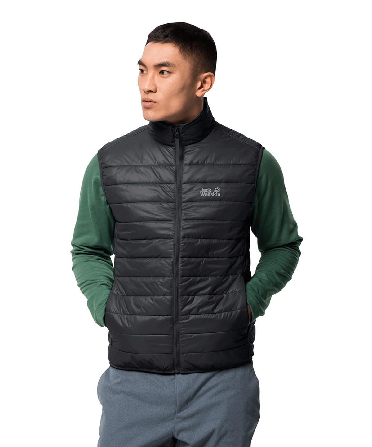 Packable padded vest (OL) 1 Packable padded vest (OL)