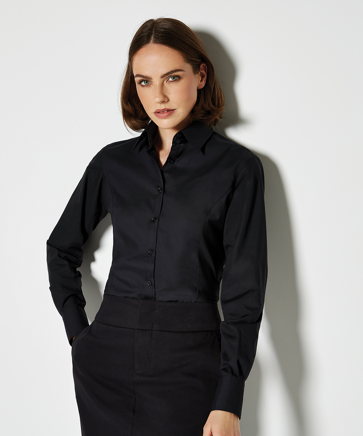 Business blouse long-sleeved (tailored fit) 1 Business blouse long-sleeved (tailored fit)