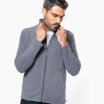 Full-zip microfleece jacket