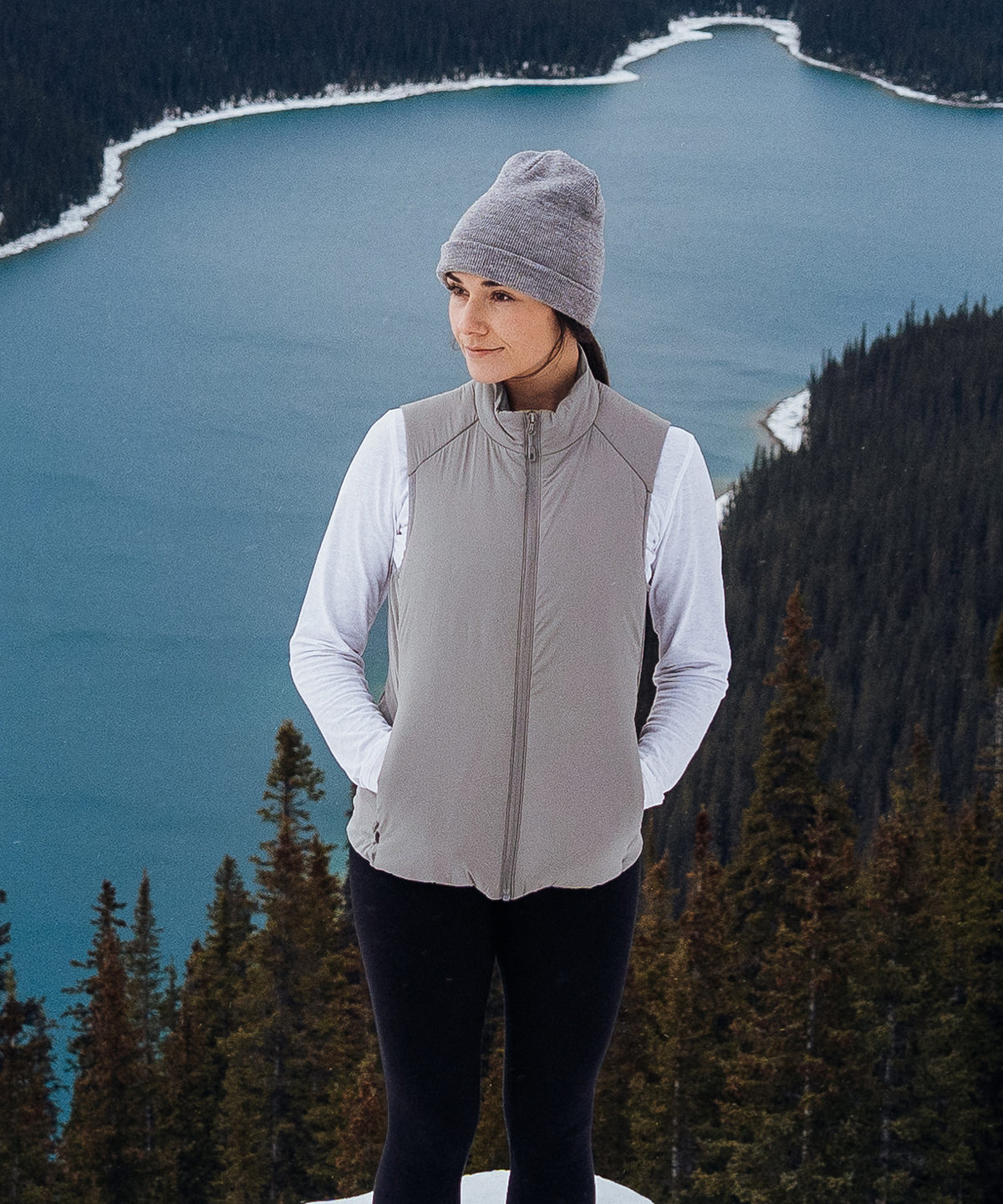 Womens Cascadia thermal vest