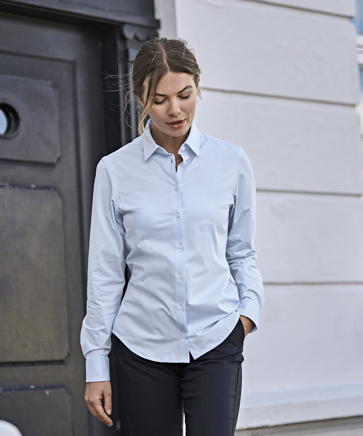 Womens active stretch shirt (4031)