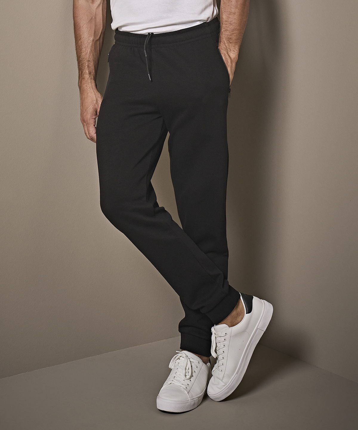 Ribbed interlock pants (5510)