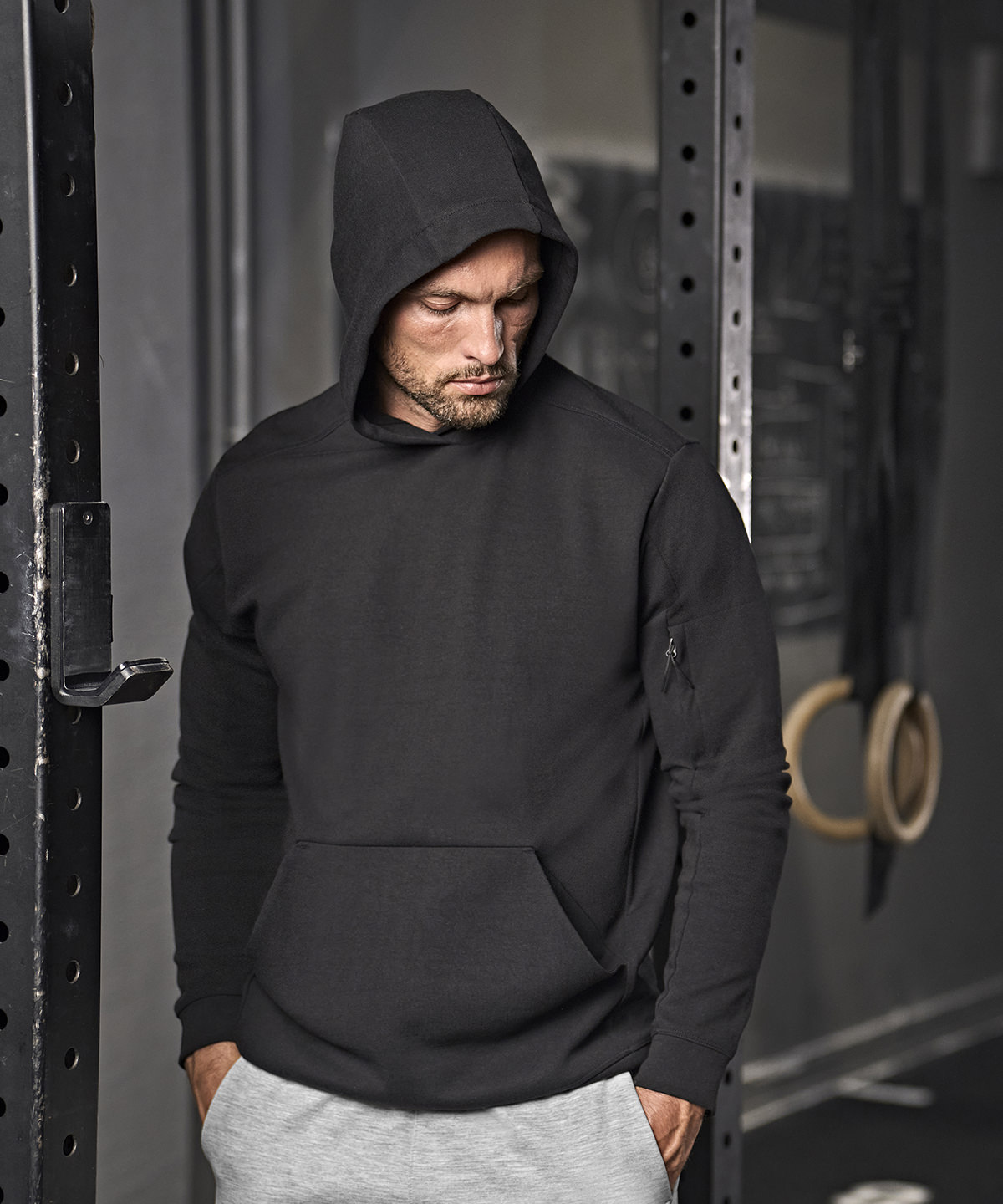 Athletic hooded sweatshirt (5702)