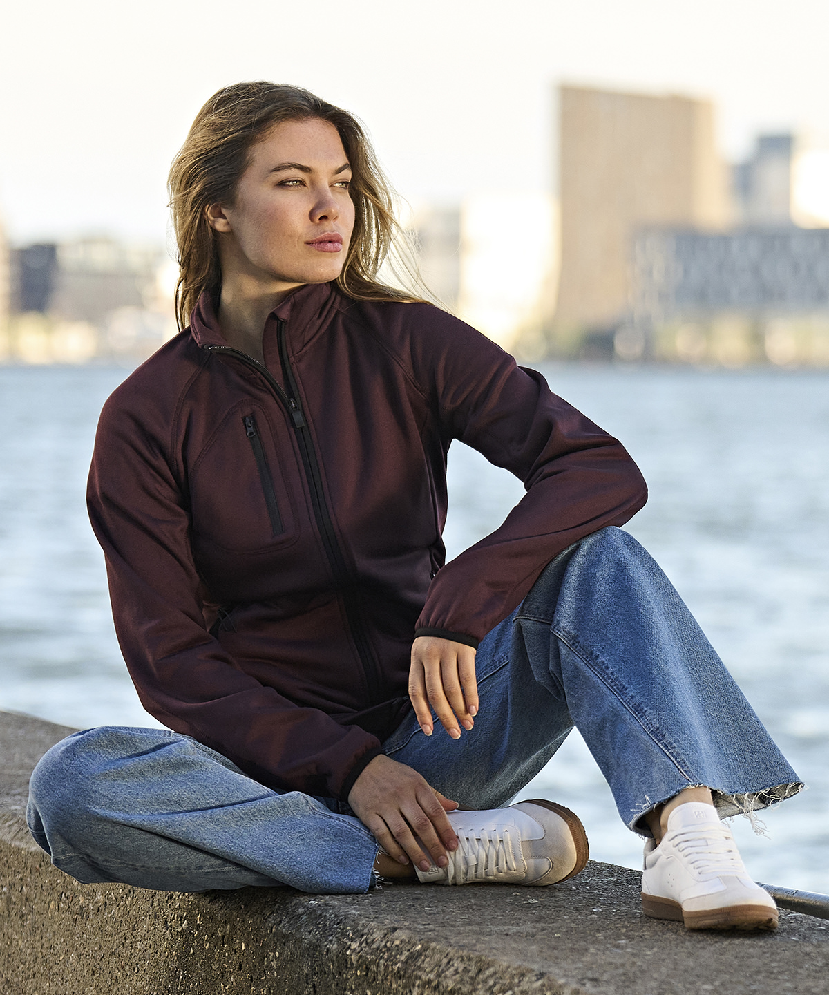Womens stretch fleece (9101)