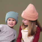 Organic baby bear beanie