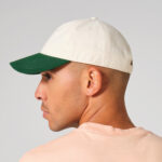 Contrast peak leisure cap