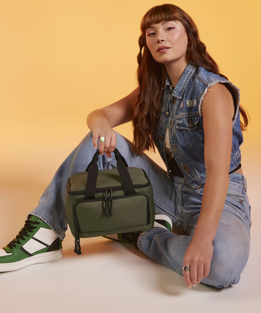 Recycled mini cooler bag