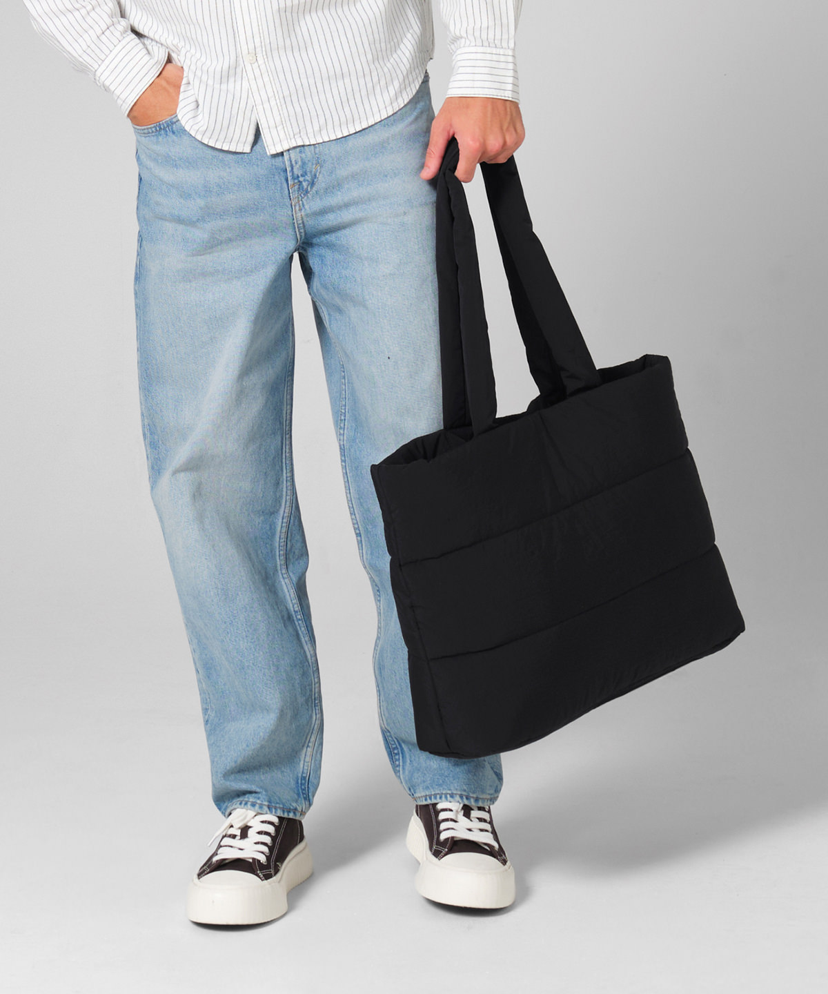 Quilted tote bag 1 Quilted tote bag