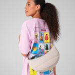 Quilted cross-body bag