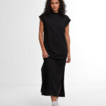 Women’s Sorona long extended shoulder dress