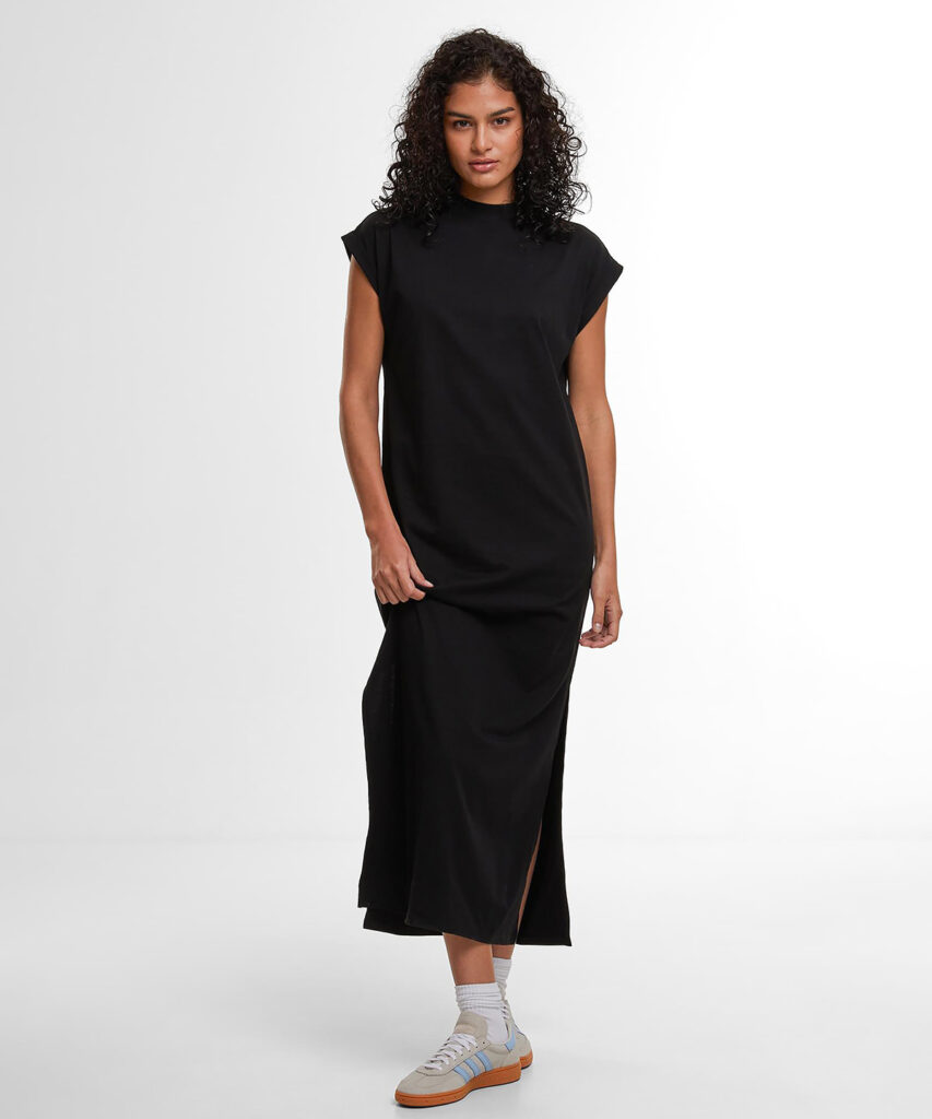 Women’s Sorona long extended shoulder dress
