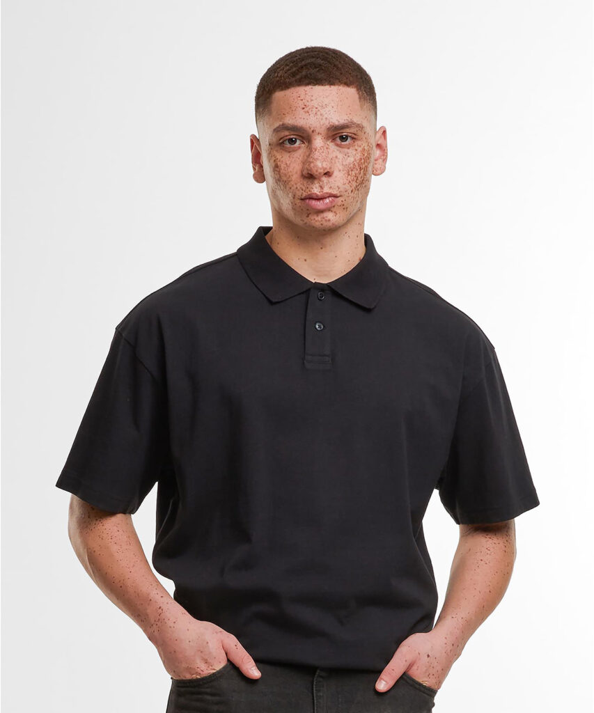 Oversized polo shirt